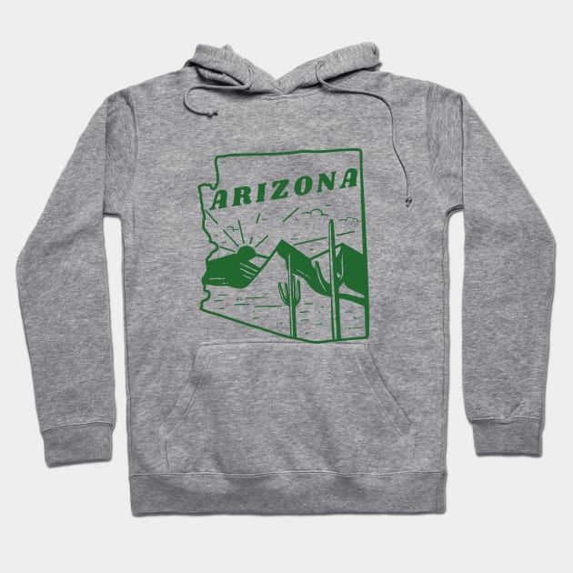 Arizona Desert vibes Hoodie by Artist usha